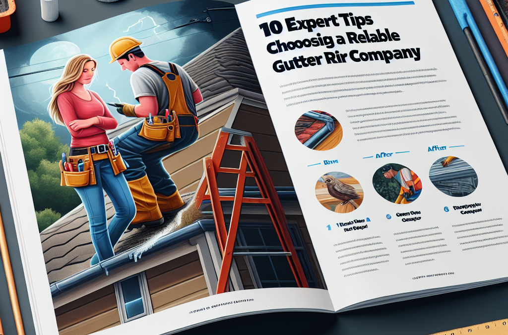 10 Expert Tips for Choosing a Reliable Gutter Repair Company