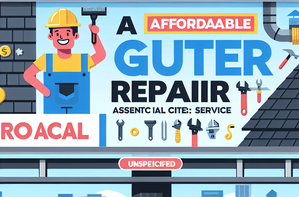 Affordable Gutter Repair Services in [City] – What to Know