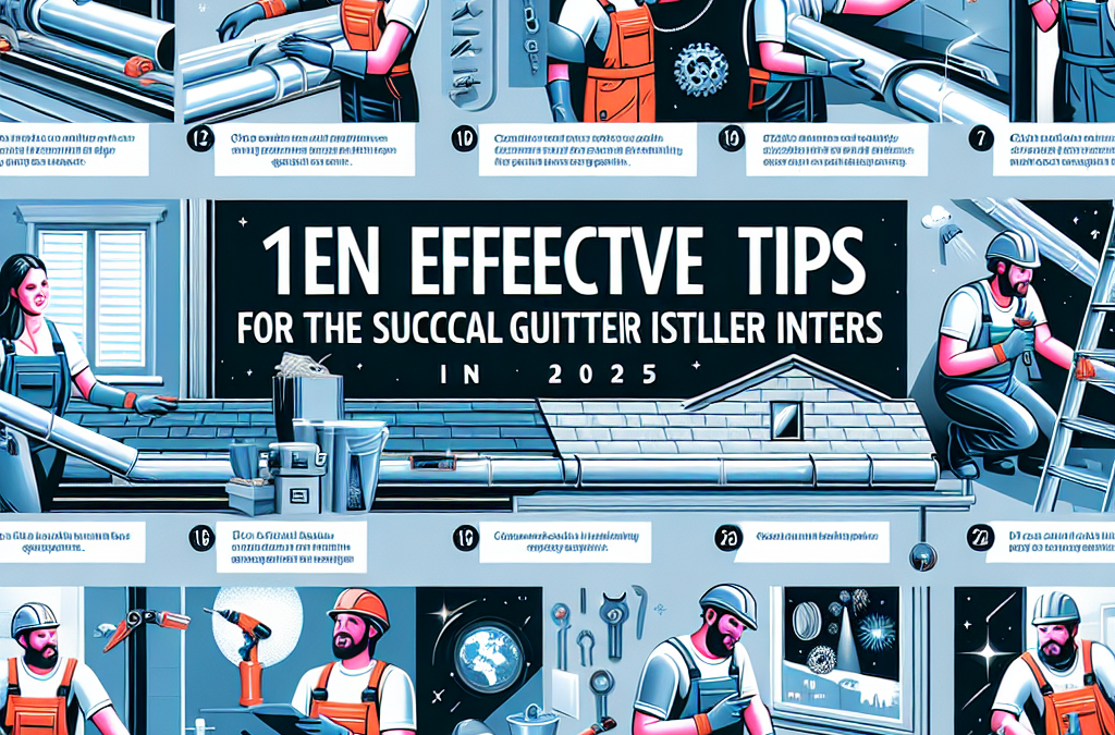 10 Effective Local Gutter Installers Tips for 2025 Success